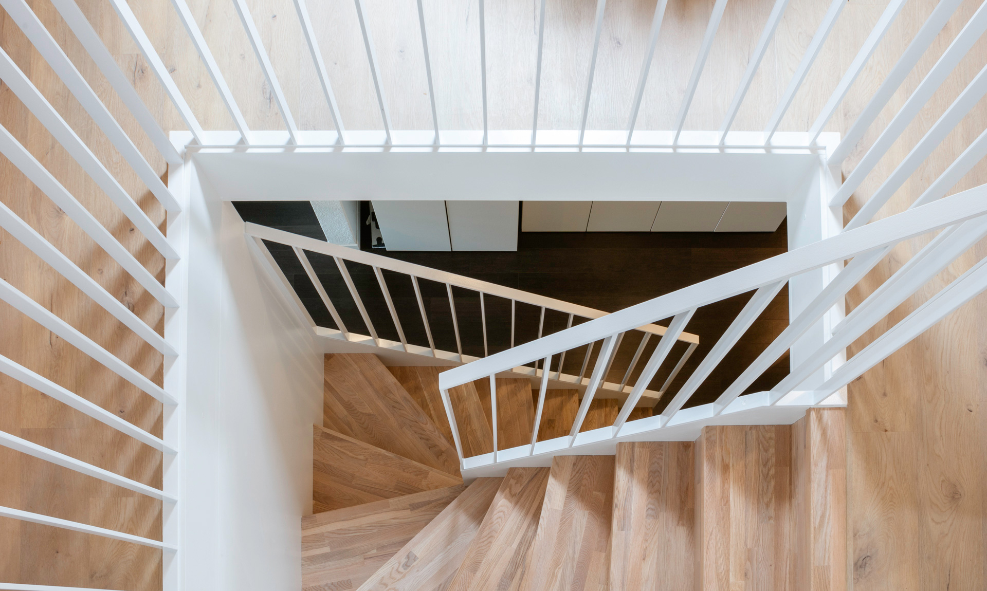 Aménagement de combles - escalier - shape architecture Lausanne