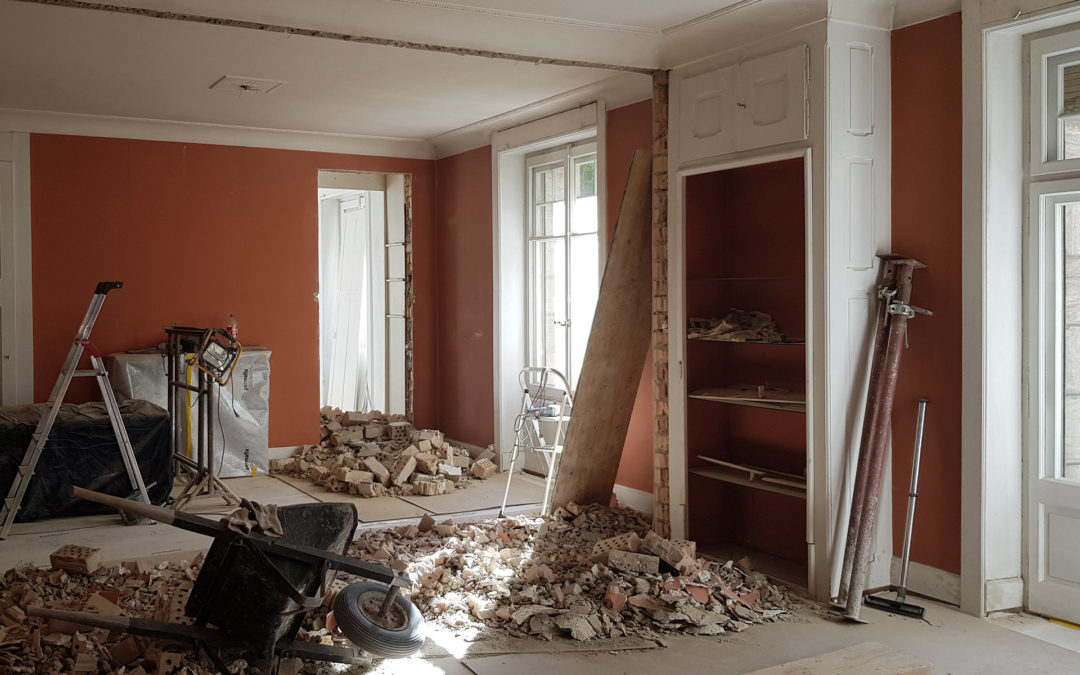 Démarrage de chantier – Transformations intérieures