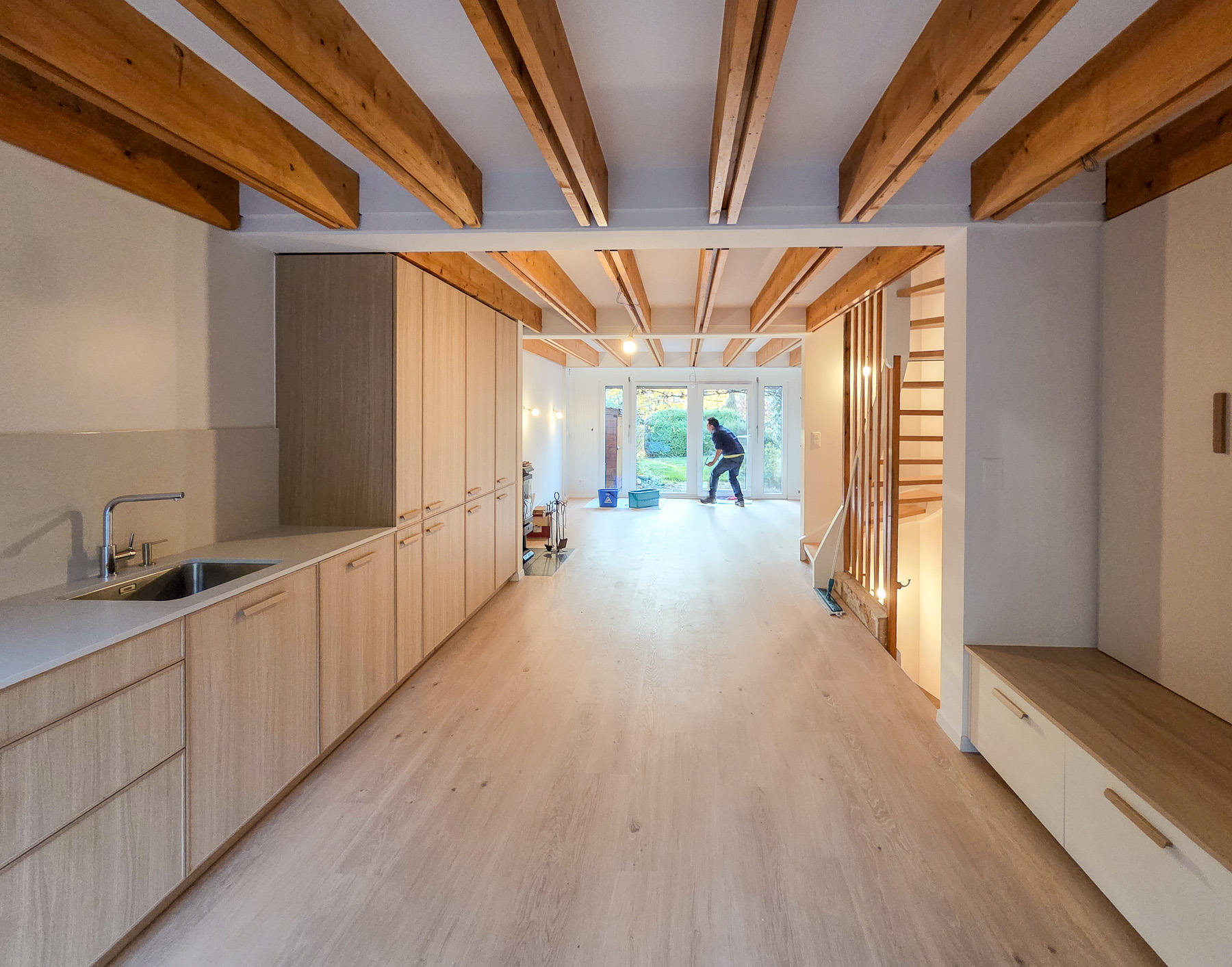 Assainissement énergétique et transformations intérieures - après-travaux