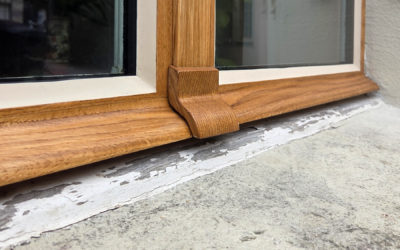 Rénovation de fenêtres d’époque en bois